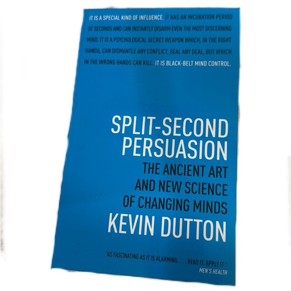 Split second persuasion paperback book - Picture 1 of 2